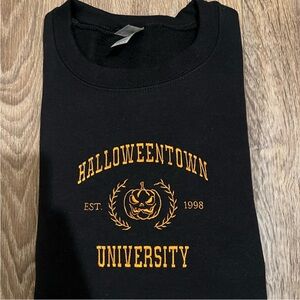 HalloweenTown University Black Sweatshirt Halloween